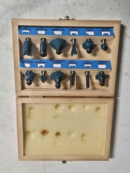 Photo of free Router Bit Set (Whitfield CT16) #2