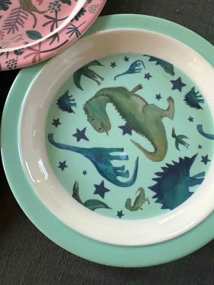 Photo of free Plastic kids plates (Harvard MA) #2