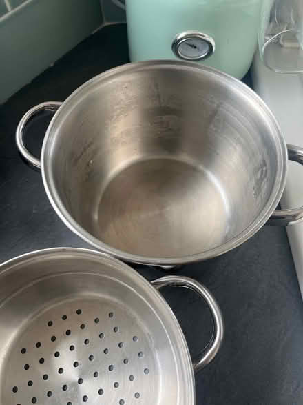 Photo of free Pan with steamer (NE3 Gosforth) #3