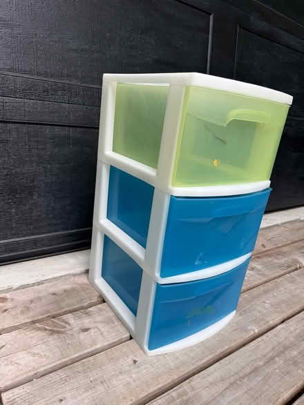 Photo of free Colorful Plastic Drawers (Pound Ridge) #1