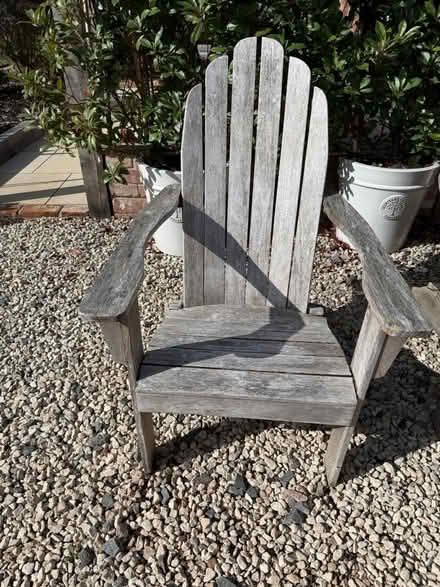 Photo of free Adirondack Chairs (LE7 Ratcliffe on the Wreake) #3