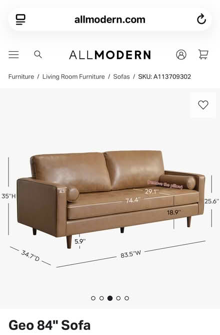 Photo of free couch (Conroe) #2