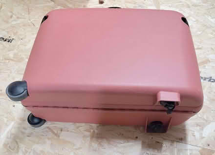 Photo of free Red Carlton Suitcase with jammed castor wheel (Disley SK12) #2