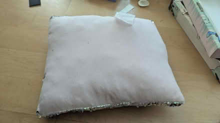 Photo of free Little sequined pillow (North Cambridge) #2