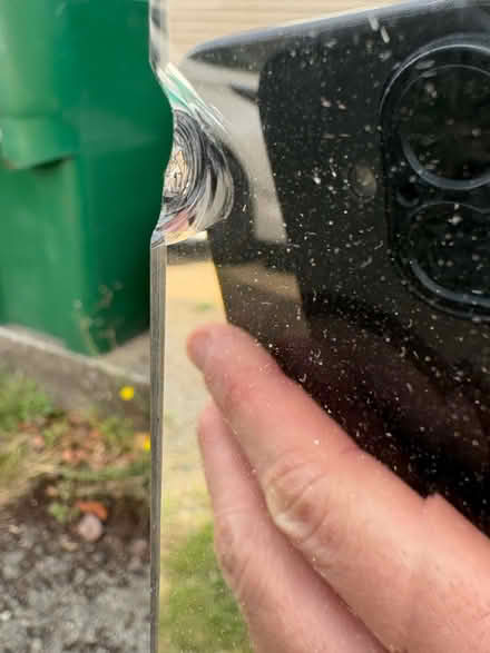 Photo of free 42” x 35” frameless mirror (Ravenna) #2