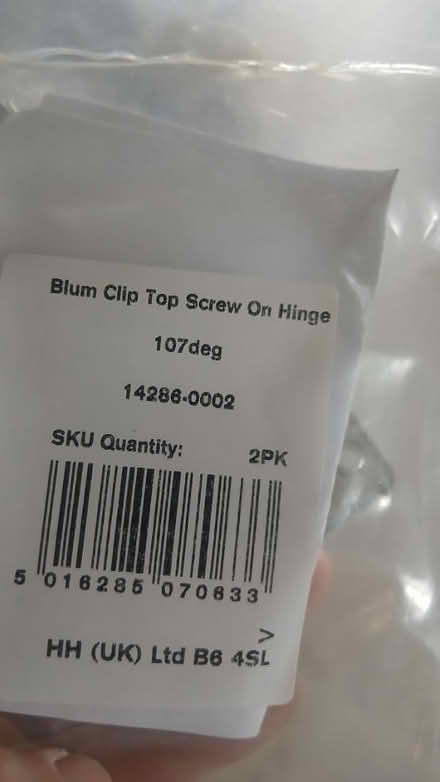 Photo of free Hinges for standard cabinets (Kennington OX1) #1