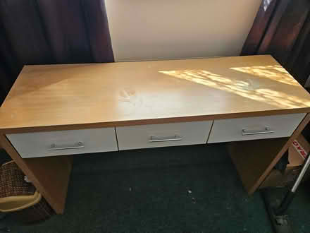 Photo of free 3 Drawer Dressing Table (Brickhill MK41) #1