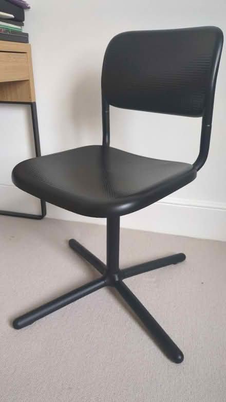 Photo of free Ikea black swivel office chair (Berkhamsted HP4) #1