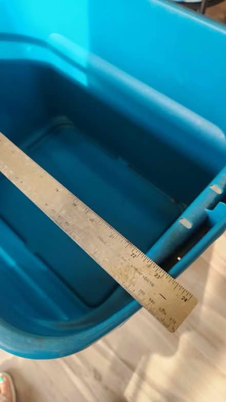 Photo of free 2 plastic bucket without covers (Stoneham) #2