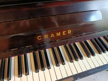 Photo of free Upright piano (Burnham) #2
