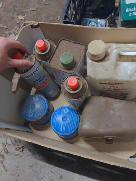 Photo of free Mixed boxes of tools, gas, glue etc (Presteigne LD8) #2