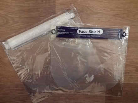 Photo of free 2 face sheilds (Crosspool S10) #1