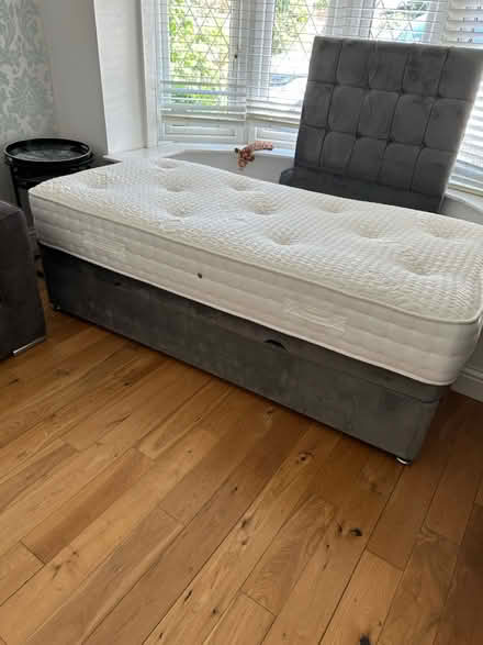 Photo of free Solid ottoman single bed (Crawley RH10) #2
