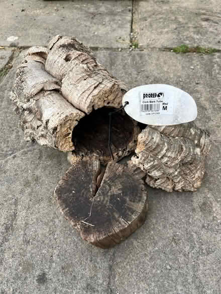 Photo of free Cork tube and wooden slice (Hertford Heath SG13) #1