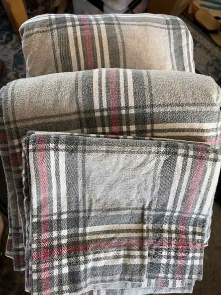 Photo of free Cal king flannel sheets (Bascom/Union Campbell) #1