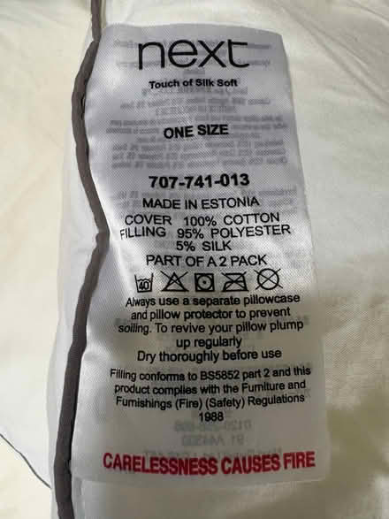Photo of free Pillows (Emlyn Gardens W4) #2