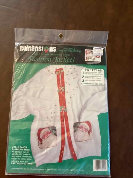 Photo of free 2 kits to make holiday jackets (Sunnyvale) #1