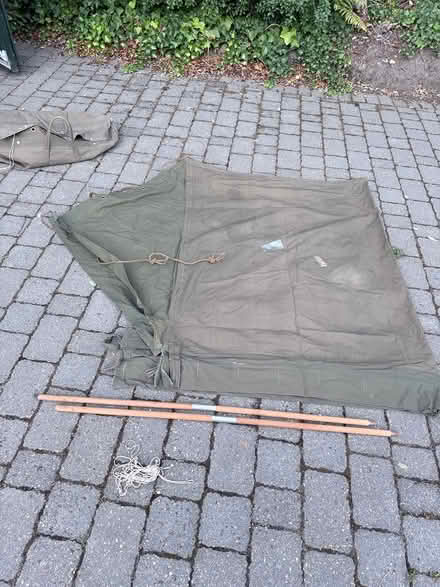 Photo of free Army surplus tent (Sevenoaks, nr Station TN13) #2