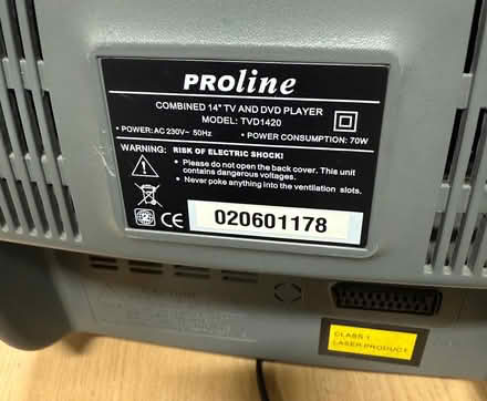 Photo of free Combine TV and DVD player (Salford Quays M5) #4
