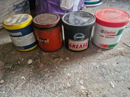 Photo of free Four pots of grease (Great Baddow CM2) #1