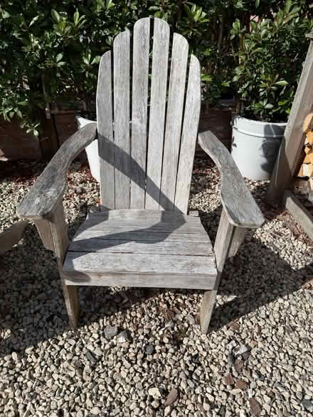 Photo of free Adirondack Chairs (LE7 Ratcliffe on the Wreake) #4