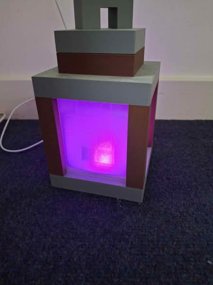 Photo of free Colour changing Minecraft lamp (Stantonbury, MK14) #2