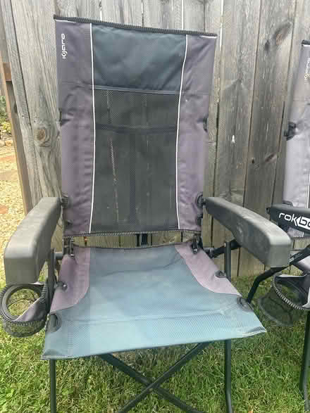 Photo of free Two high back lawn/yard chairs (20020) #2