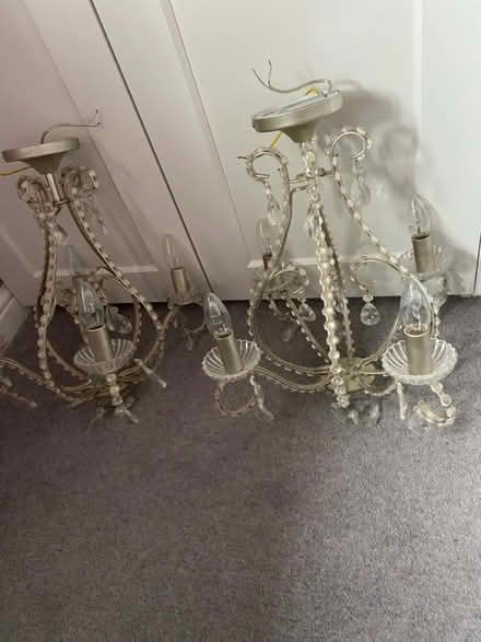 Photo of free Chandeliers and Table Lamp (Killamarsh S21) #3