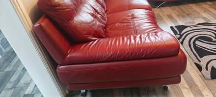 Photo of free 2 & 3 Seater Leather Sofa (Bushey Village WD23) #1