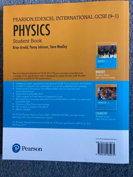 Photo of free Physics IGCSE book (SW16 Norbury, Green Lane) #2