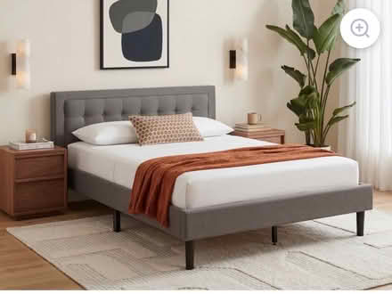 Photo of free King size bed frame (The Woodlands) #2