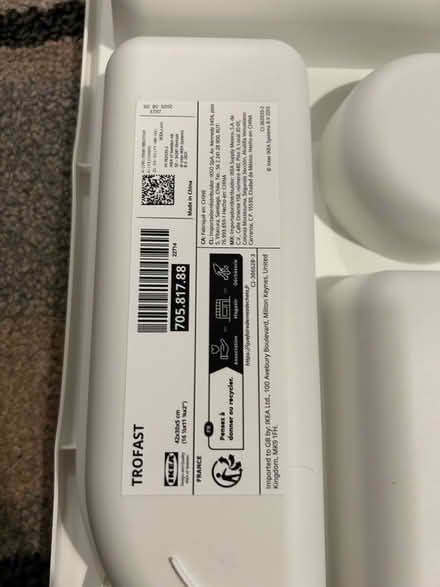 Photo of free IKEA trofast tray with compartments (Jennetts park RG12) #3