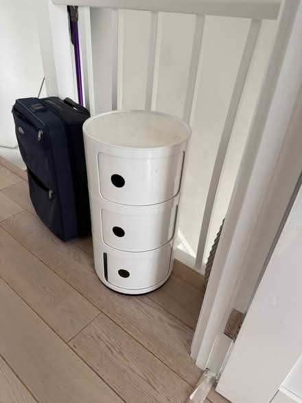 Photo of free White bedside table. (Norbiton KT2) #1