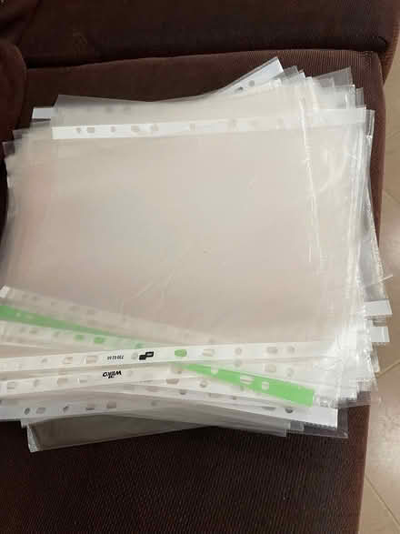 Photo of free Plastic poly pockets (Ruislip HA4) #1