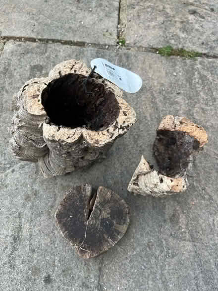 Photo of free Cork tube and wooden slice (Hertford Heath SG13) #2
