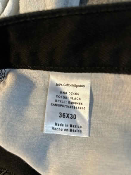 Photo of free Black brand-new men’s jeans (Wood-Ridge) #2