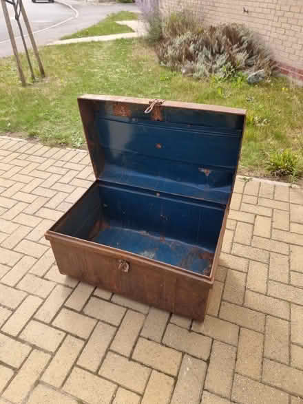 Photo of free Metal trunk (Bradwell NR31) #3