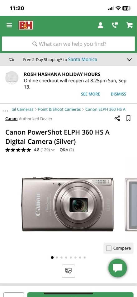Photo of ASK a point-and-shoot camera (Santa monica) #2
