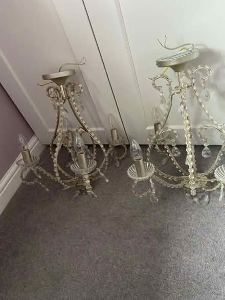 Photo of free Chandeliers and Table Lamp (Killamarsh S21) #4