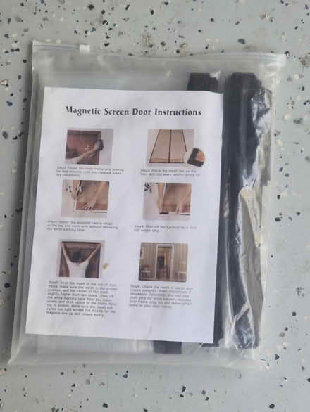 Photo of free Magnetic screen door (Inman Sq) #1