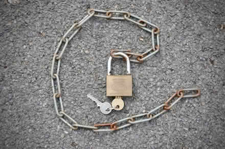 Photo of free Padlock and chain (Freshford BA2) #1
