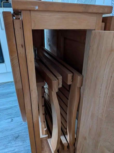 Photo of free Table and chairs (Shipley BD18) #3
