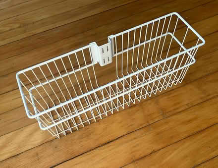 Photo of free White wire storage (13x4x6”H) (Near Union Square) #1