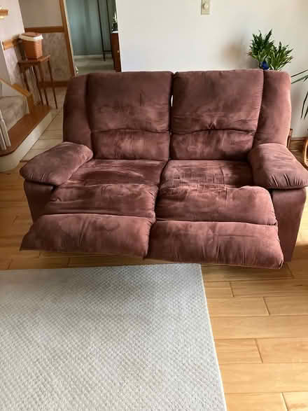 Photo of free Reclining sofa and live seat (Reading, PA) #3