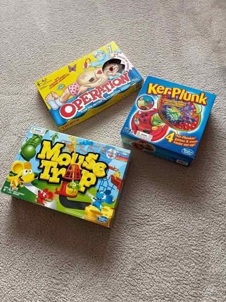 Photo of free Three children’s board games (York) #1