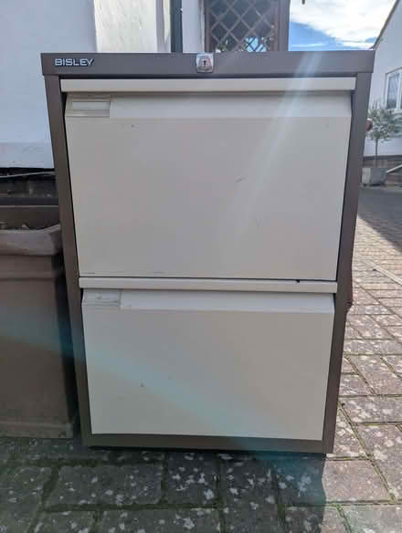 Photo of free 2 drawer filing cabinet. (Bearton SG5) #1