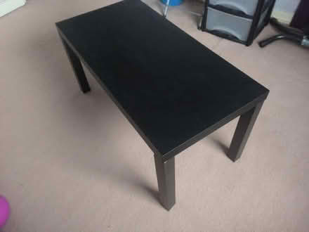 Photo of free Black ash coffee table (Elgin IV30) #1