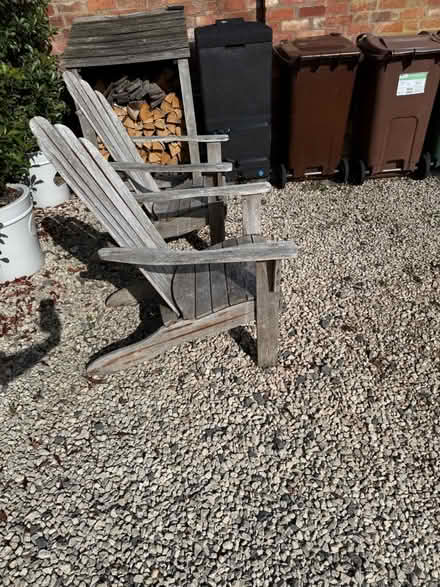 Photo of free Adirondack Chairs (LE7 Ratcliffe on the Wreake) #2