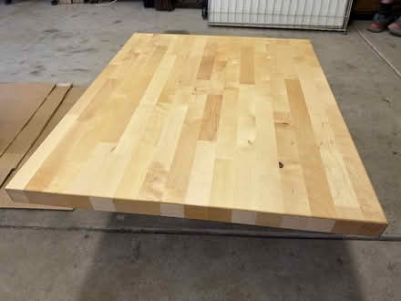 Photo of free Butcher block counter top (Downers Grove) #1