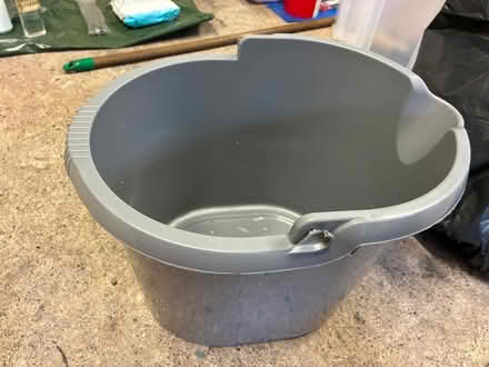Photo of free Grey bucket no handle (Great Boughton CH3) #1